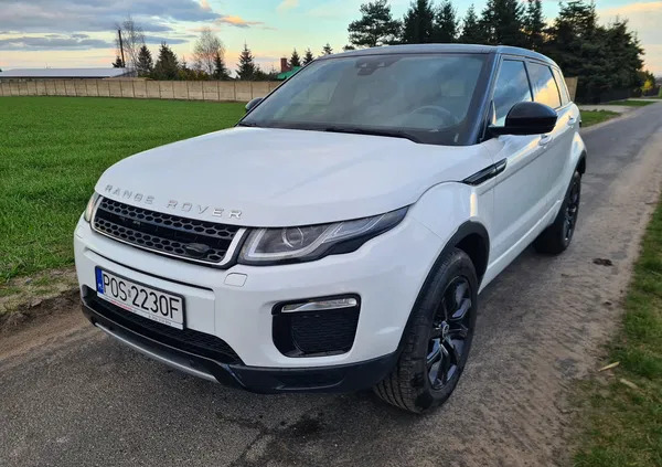 land rover Land Rover Range Rover Evoque cena 84400 przebieg: 76000, rok produkcji 2017 z Lubomierz